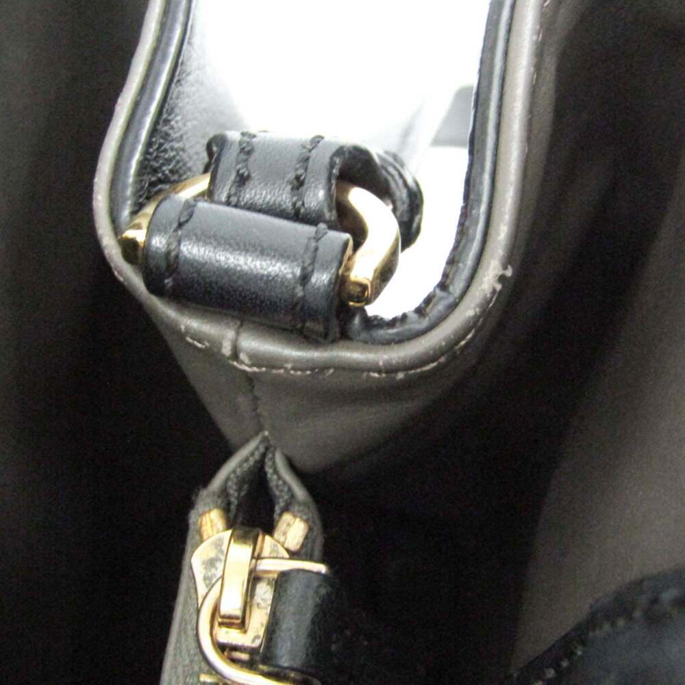 FENDI Black Leather Shoulder Bag - Picture 13 of 16